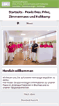 Mobile Screenshot of internisten-postcenter.de